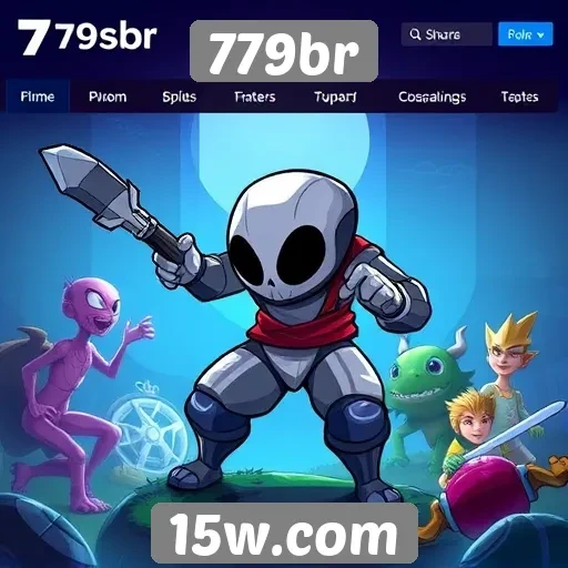 Análise da biblioteca de jogos do site 779br